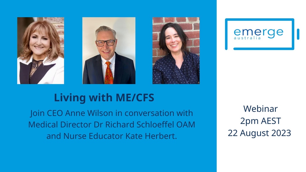 Join our interactive Webinar Series for important insights on living with mecs.